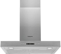 HOTPOINT PHBS6.7FLLIX Chimney Cooker Hood - Stainless Steel
